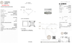 2.05-carat princess cutting laboratory grown diamonds - Image 2