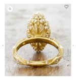 18K Gold Marquise Cut Lab-Grown Diamond Ring - Image 3