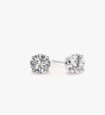 Lab grown diamond necklace + Lab grown diamond earrings