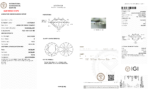 2 Pieces of 3.38 Carat Lab-Grown Diamond Round Earrings - Image 2
