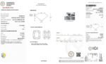 9.38 CARATS CUSHION MODIFIED BRILIANT LAB GROWN DIAMOND RING - Image 2