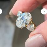 Oval Cut Three-Stone Laboratory Diamond Ring