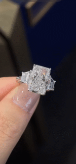 Lab Diamond Ring