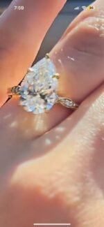 Lab-Grown Pink Diamond Ring