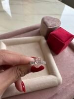 Lab-Grown Pink Diamond Ring