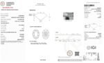 5 carat oval lab grown diamond ring - Image 2