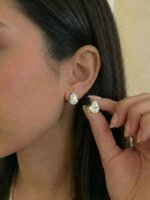 lab grown diamond earrings
