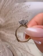 lab grown diamond ring