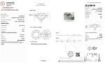 Lab-grown diamond earrings - Image 2