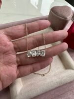 Lab-grown diamond rings, earrings, necklace sets - Image 2