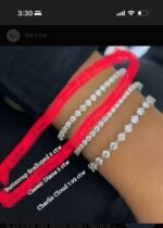 Lab-Grown Diamond Tennis Bracelet