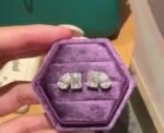 lab grown diamond earrings - Image 2