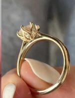 Lab grown diamond ring