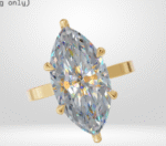 lab grown diamond ring set