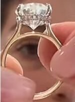 lab grown diamond ring set