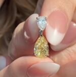 Labor-grown diamond pendant - Image 2
