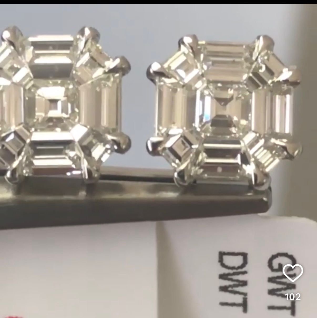 777a87182bab2336fe32fab527255a21 lab grown diamond earrings - Image 1