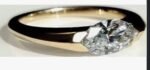 Laboratory diamond ring