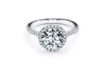 Laboratory diamond ring