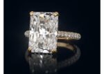 lab grown diamond ring set