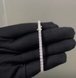 Lab-grown diamond bracelet