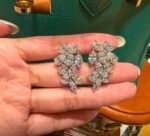 lab grown diamond earrings