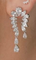 lab grown diamond earrings - Image 2