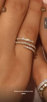 lab grown diamond ring - Image 3