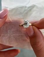 Laboratory diamond rings and bracelets