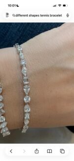 -grown diamond tennis necklacatory-grown diamond tennis bracelets and necklaces - Image 2