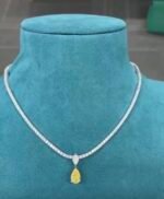 Lab-grown diamond set
