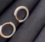 Lab-grown diamond earrings - Image 4
