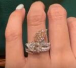 Lab-grown diamond ring
