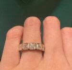 lab grown diamond ring - Image 2