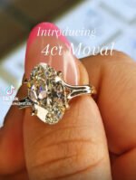 lab grown diamond ring