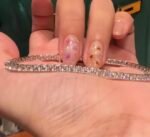 Laboratory diamond necklace and bracelet - Image 2