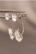 lab grown diamond earrings
