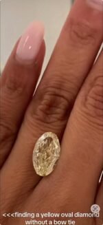 Lab-grown diamond ring