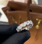 Lab-grown diamond ring