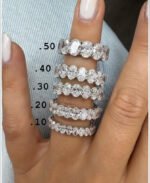 Laboratory-grown diamond rings and tennis bracelets - Image 2
